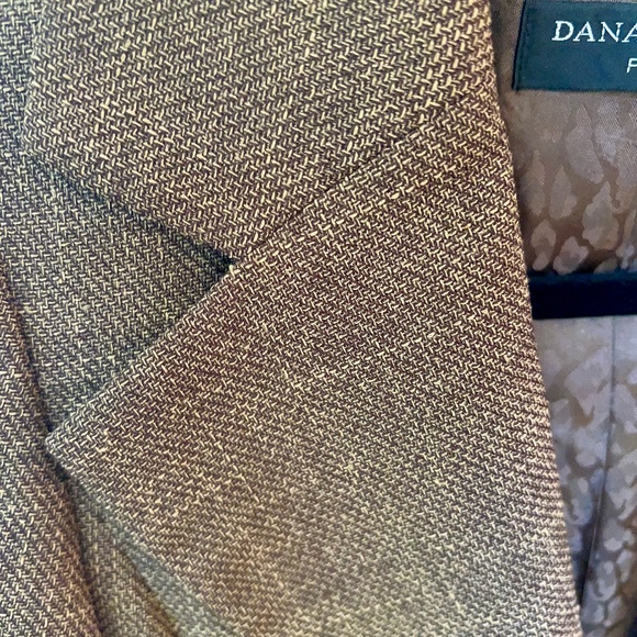 Classic Brown Dana Buchman Blazer Petite Small - Picture 4 of 6